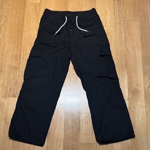 Fried Rice NYC Cargo Pants - Calf Pockets - Black